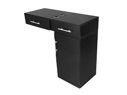 Salon clients spend a lot of time at salon shampoo bowls as they are toning or undergoing moisturizing treatments. Vevor Styling Station Sublight Black Beauty Salon Station Hair Salon Cabinet Shampoo Station With Large Pull Out Drawers And Cabinets Newegg Com