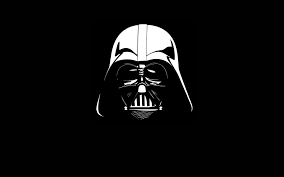 Darth Vader Black And White Wallpaper Fond D Ecran Star Wars Dark Vador Pochoir Dark Vador