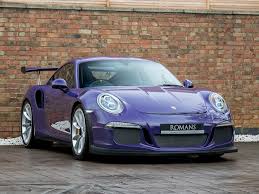 The nose and headlamps are. 2015 Used Porsche 911 991 Gt3 Rs Ultra Violet