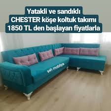 27 Begenme 0 Yorum Instagram Da Sah Mobilya Mobilyasah Sah Mobilyadan Yatakli Ve Sandikli Chester Kose Ko Mobilya Dosemeler