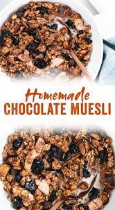 Chocolate Muesli Recipe A Couple Cooks Recipe Muesli Recipe Muesli Recipes
