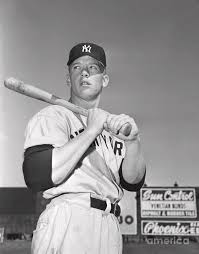 Large photo gallery featuring mickey mantle. Mickey Mantle Holding Baseball Bat By Bettmann