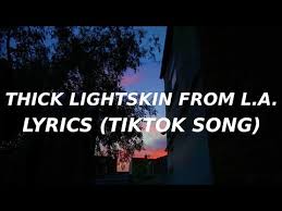 La la la tiktok terbaru gratis dan mudah dinikmati. Sweetladychallenge Lewy Bluestrips Lyrics Tiktok Song Thick Lightskin From La Viralrook
