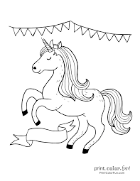 To help capture a little bit of the fantasy fun, download or print some of the 100 free unicorn coloring pages here! Pin On Unicorns