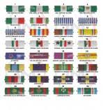 Home > mezzi ed equipaggiamenti > militaria > componi il tuo medagliere decorazioni. Nastrini Militari E Civili Componi Il Tuo Medagliere