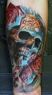 The tattoo can be the perfect choice of her. 100 Sugar Skull Tattoo Designs For Men Cool Calavera Ink Ideas