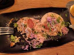 To assemble the tacos, add a bit of the cabbage slaw to a warmed tortilla. Fish Tacos Picture Of Crave Gourmet Street Food Jerusalem Tripadvisor