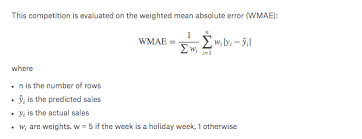 Mape is one of the most common methods to measure forecast accuracy. How To Calculate Weighted Mean Absolute Error Wmae Part 1 2018 Deep Learning Course Forums
