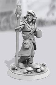 Recently got back into critical role after a year and wanted to make a mini of my new fav: Caduceus Clay Version 1 Original From Critical Role Heroforgeminis