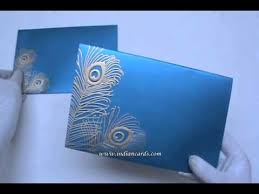 Hindu tradition encompassing art and artistic skills are often properly displayed in the designs of marriage cards.you will find those marriage invitations with exclusive artistic work are made in perfect contrast using the most attractive natural shades. Hindu Wedding Cards Indian Wedding Cards Indian Wedding Invitations Youtube