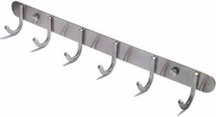 The decorative wall hook measures 3.8 x 1 x 5.3 and is perfect for your bedroom, bathroom, hallway, kitchen, or anywhere you need some extra hanging space. 24x7emall Hook Rack Wall Mounted Heavy Duty Hook Rail With 6 Round Hooks Hook Rail Price In India Buy 24x7emall Hook Rack Wall Mounted Heavy Duty Hook Rail With 6 Round