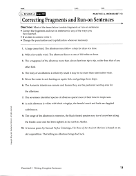 Run On Sentence Worksheet Sentence Fragment Worksheet In 2020 Run On Sentences Worksheet Template Multi Step Equations Worksheets