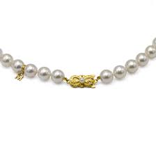 Additionally, if the necklace has beads or a graduated design, it's crucial to keep in mind that this will influence how the necklace will fall. Mikimoto Pearl Necklace Sandler S Diamonds Time Columbia Sc Mt Pleasant