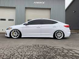 현대 아반떼), is a compact car produced by the south korean manufacturer hyundai since 1990. 2018 Hyundai Elantra Sport With 18x9 5 Fast Wheels Dime And Westlake 215x35 On Coilovers 669623 Fitment Industries