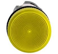 XB7EV65P - round pilot light Ø 22 - yellow - BA 9s - <= 250 ...