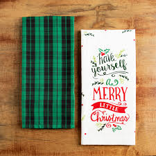 Free delivery and returns on ebay plus items for plus members. Holiday Time Flour Sack Merry Little Christmas Kitchen Towel 2 Count Walmart Com Walmart Com