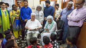 Azim premji was born in mumbai on 24 july 1945. Azim Premji Visit To Salaam Baalak Trust