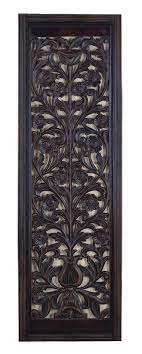 A M Home Decor Carved Wood Wall Decor Carved Wood Wall Panels Carved Wood Wall Art