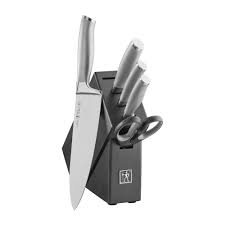 Knives are to cooking what words are to perfect prose, they are a vital tool and the right knife can save you time as well as sharpen up your cooking. J A Henckels International Modernist 6 Pc Studio Knife Block Set Walmart Com Walmart Com