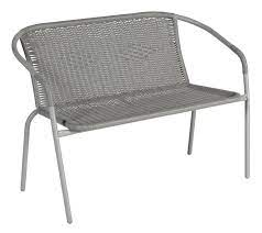 Argos Home Steel Wicker 2 Seater Garden Bench Grey Argos Bench Garden Grey Home Seater Steel Wicker In 2020 Garden Bench Argos Home Wicker