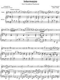 Other versions of this composition. Pietro Mascagni Intermezzo Cavalleria Rusticana Sheet Music To Download And Print