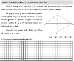 Numele candidaților, ca și anul trecut, sunt anonimizate. Evaluarea Nationala De La Clasa A Vi A Subiectele De La Testarea Transdisciplinara Din Matematica Fizica Si Biologie Hotnews Mobile