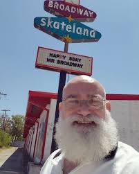 It's Mr. Broadway's birthday today! He's turning 17 again, and spending it  at Broadway Skateland just like he did in 1980! Happy Birthday young man!  #broadwayskateland #rollerskate #rollerskating #happybirthday #rollerrink  #rinkrat #oldschool ...