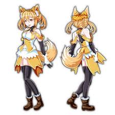 キツネっこ tk8 さんのイラスト 獣人 キツネ イラスト