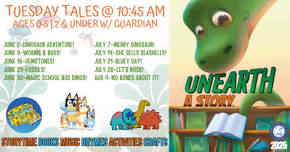 Tuesday Tales Storytime: Unearth a Story