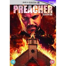 Preacher: Staffel 02: Amazon.co.uk: Cooper, Dominic, Gilgun, Joseph, Negga,  Ruth, Colletti, Ian, Mctavish, Graham, Griffiths, Lucy, Brown, W. Earl,  Wilson, Derek, Brooke, Tom, Catlin, Sam, Goldberg, Evan, Rogen, Seth,  Dillon, Steve, Ennis,