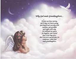 God Made Granddaughter Poem Angel Print Personalized Ebay Mom Poems Daughter Poems Angel Print