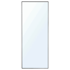HOVET Mirror, black, 303/4x771/8