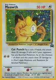 Maybe you would like to learn more about one of these? Meowth Pokemon Wizards Black Star Promos Pokemon Trollandtoad