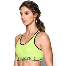 Under Armour Sports Bra Medium Impact Sports Bra Lime Green Size Xs New Ebay