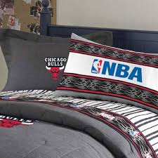 Chicago bulls bedding set queen/twin size. Chicago Bulls Team Denim Pillow Sham