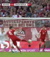 Bayern munich will trigger benjamin pavard's exit clause of €35 million and the french defender will join the bavarian giants on july 1, 2019. Benjamin Pavard Goal Vs Union Berlin Was Another Perfect Volley