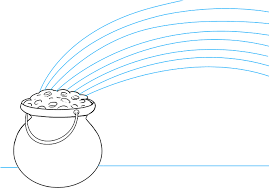 How to draw a pot of gold. Download Hd How To Draw Pot Of Gold Drawing Transparent Png Image Nicepng Com
