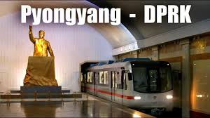 The trains are old carriages from germany. Pyongyang Metro Complete Network 2017 Youtube