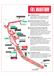 Routes Maps The Standard Chartered Nairobi Marathon