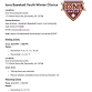 Iona Baseball Youth Winter Clinics event image