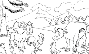 Download gambar pemandangan untuk wallpaper. Mewarnai Sketsa Gambar Pemandangan Gunung Dan Sawah Terbaru Kataucap