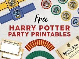 15 harry potter inspired birthday and greeting cards everyone will. 30 Free Harry Potter Printables Crafts Party Decor Games And More