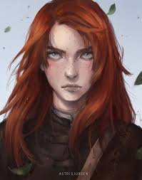 Rose C By Astri Lohne On Deviantart Character Art Character Portraits Redhead Art