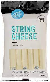 If it stretches and forms 'strings' and a glossy surface it is ready. Buy Amazon Brand Happy Belly Mozzarella String Cheese 12 Count 12 Ounce Pack Online In Italy B075y8wcvq