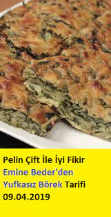 yufkasiz borek tarifi recipes turkish recipes food articles