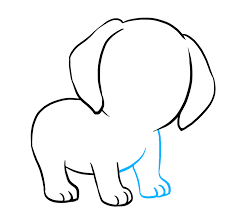 Original black and white pen drawing of your pet from a photo you like. How To Draw A Puppy Really Easy Drawing Tutorial