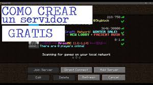 Es un servidor de minecraft con una experiencia increíble, podrás acceder a este de una forma gratuita y disfrutar de una gran variedad de modalidades con la . Como Crear Un Servidor Para Minecraft Gratis Server Pro Youtube