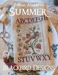 Barb adams and alma allen began this company in 1999 to share their love of color, pattern and fiber. Loose Feathers Summer Blackbird Designs Welcome Sassy Jacks Stitchery