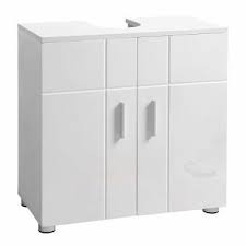 16 coûteux conforama petit meuble salle de bain pictures idées. Meuble Sous Lavabo Placard Sous Vasque De Salle De Bains Avec Double Porte Charnieres Avec Amortisseur 60 X 30 X 60 Cm Portes En Blanc Brillant Bbk02wt Vasagle Etagere Reglable Pieds Reglables Vente