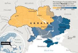 The radiation fallout mostly settled in ukraine, belarus and russia (image: 23 Maps And Charts On Language Vox